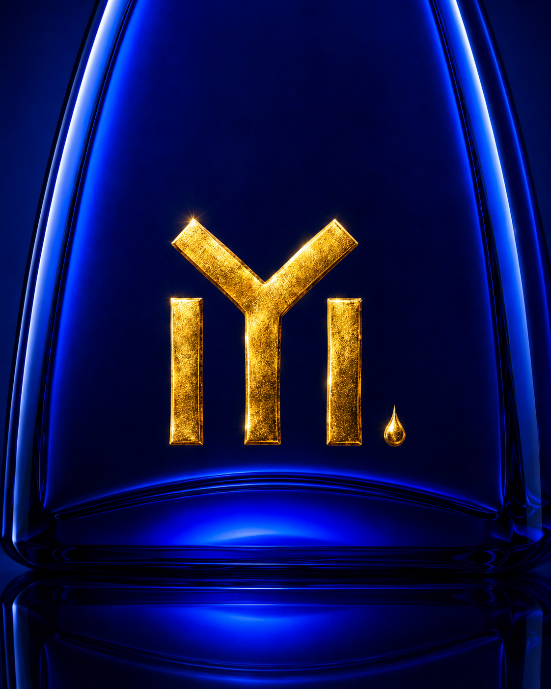 Origin Crown golden symbol close-up